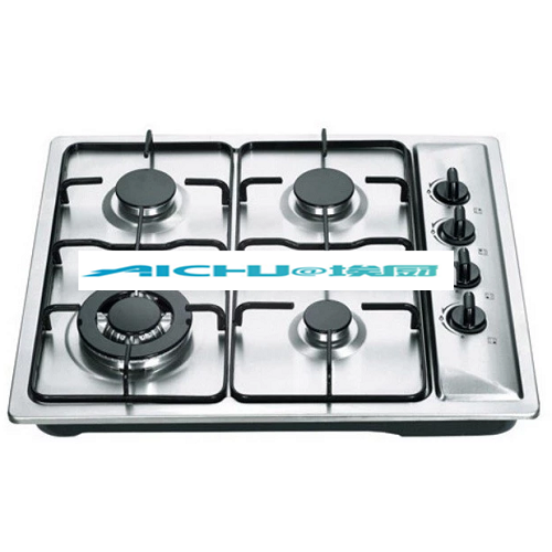 dual fuel freestanding cooker Stainless Steel Gas Cooker With 4 Burners Factory