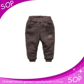 Infant Boutique Clothing Winter Cotton Sports Baby Boy Harem Pants