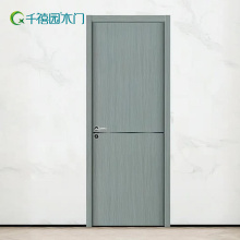 Porte de chambre en bois non peinte