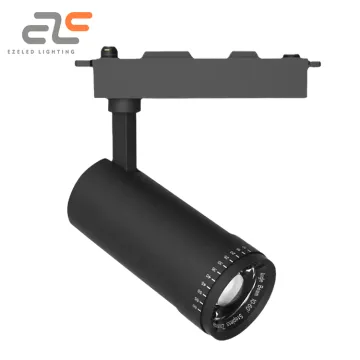 EZELED Adjustable Track Spotlight - Dimmable, 15-60 Degree, Zoomable LED Light