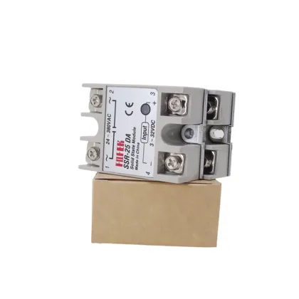 SSR Solid-State Relay: SSR-10DD, SSR-25DD, SSR-40DD 40A 3-32V
