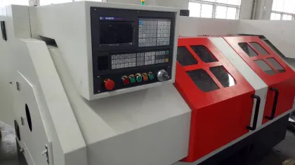 CTK6236x2 DOUBLE SPINDLE FLAT BED AND LINEAR GUIDE WAY CNC LATHE