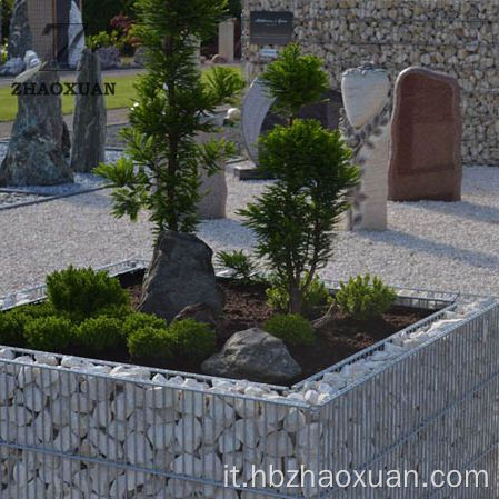 Ottima scatola di Gabion a maglie saldata decorativa perversa
