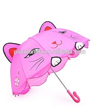 Cartoon umbrellas for kids animal umbrellas with ear cheap kids umbrellas
