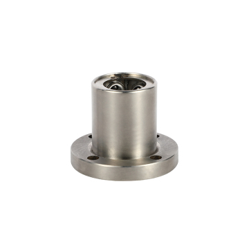 SLMF30 35GA: Round Flange Linear Motion Bearings - Stainless Steel, Extended Short Type