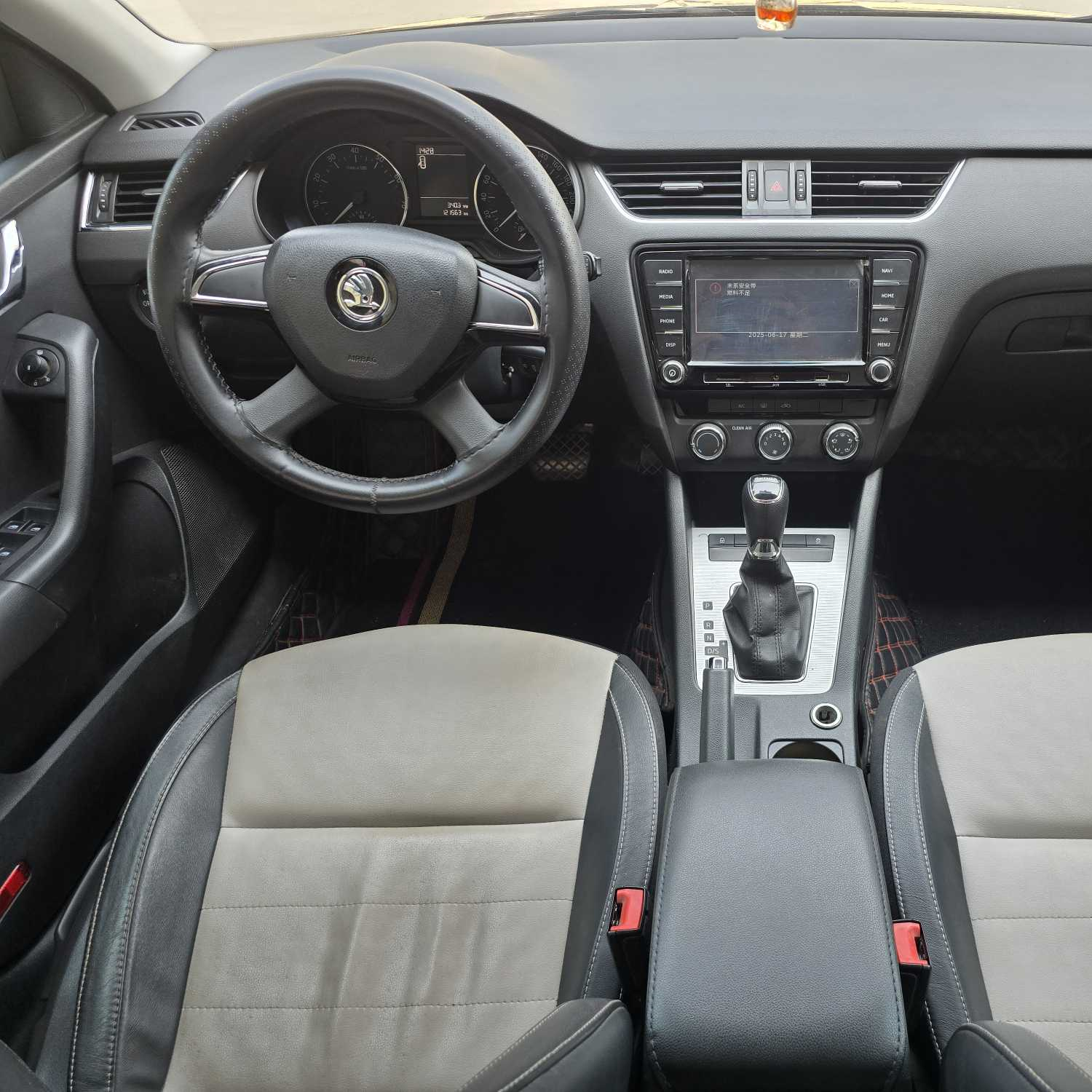 Gray Skoda Octavia