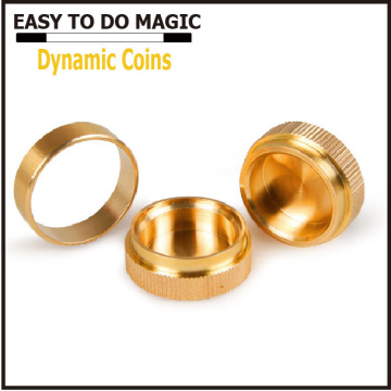 Magic Coin Trick high quality brass material