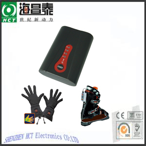 7.4V Li-Ion Beheizte Handschuhe Bekleidung Ski Akku