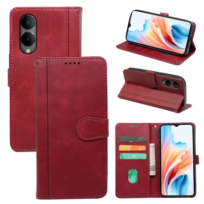 Leather Mobile Back Cover Magnetic Folio Flip Case for Honor Phones