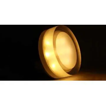 LED Recessed Light Round shape, PMMA material 6W