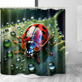 toilet weighted shower curtain