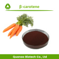 Poudre de cristaux de bêta-carotène Ferment 96% de poudre HPLC