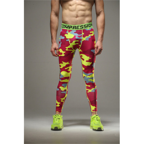 Men custom fit skin compression soft breathable tights