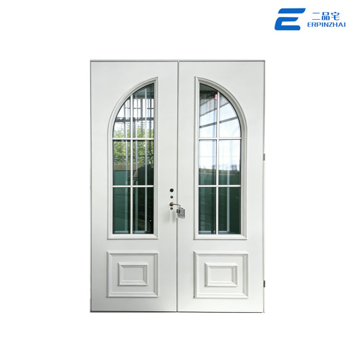 Soluciones contemporáneas de puertas de aluminio fundido de vidrio