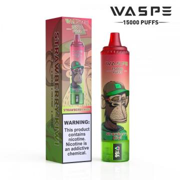 Europe Hot Selling Waspe15k puffs Disposable Vape RGB