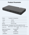 Thunderbolt 3 40Gbps Dock SSD ssd enclosure