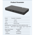 Thunderbolt 3 40 Gbit / s Dock Hochgeschwindigkeit SSD -Gehäuse