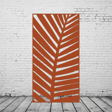 Corten Steel Garden Fencing