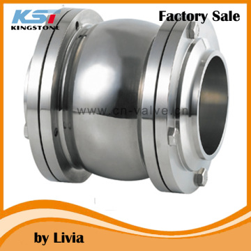 Stainless Steel Sanitary Ball Type Welded Check Valve