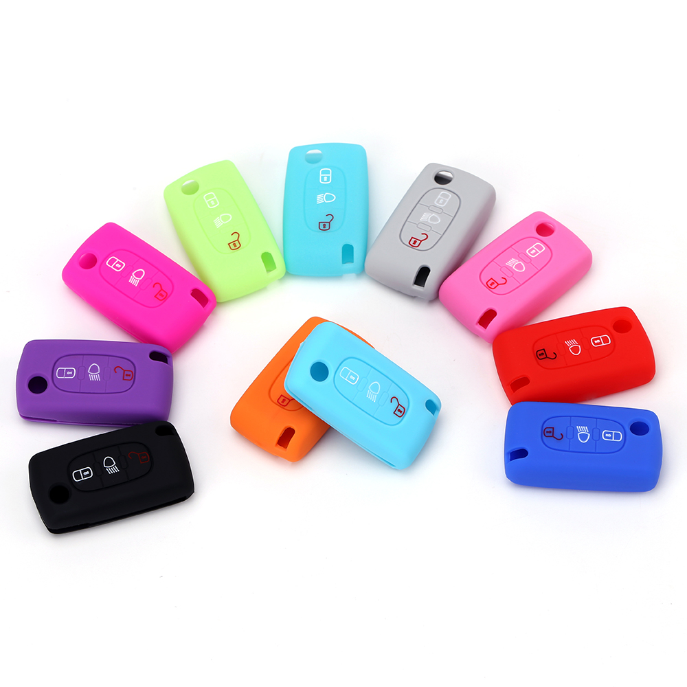 silicone car key cover