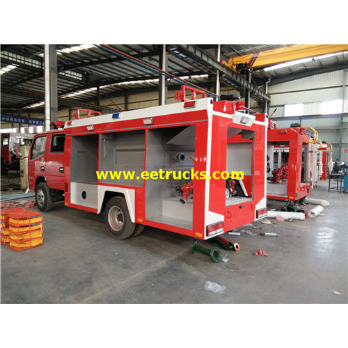 Euro4 Dongfeng 5000L Fire Fighting Trucks