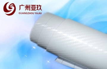 Seamless White Auto Vinyl Wrap For Car Body , 1.52*30m