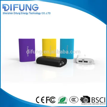 Factory price white power bank 7800 with good