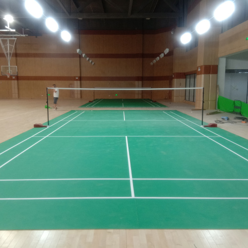 ENLIO PVC badminton floor with BWF