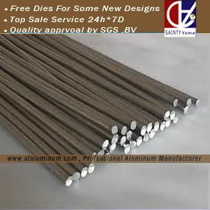 Aluminum Rod With Kinds Of Surface Colours
