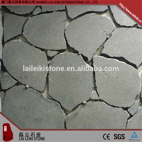 Factory Price basalt polished octagon and dot floor tile