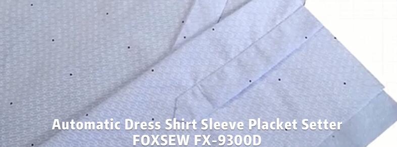 Automatic Shirt Sleeve Placket Setter FOXSEW FX-9300D -1