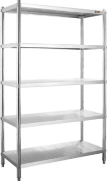 Commercial kitchen stainless steel shelf