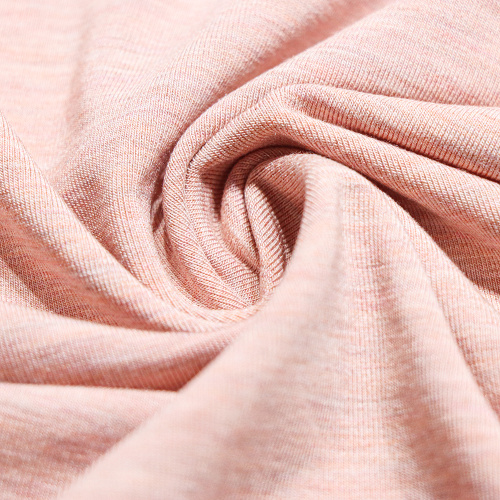 Tela de punto circular de spandex de viscosa sólida