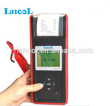 Best quality 12V 24V Digital car battery load tester MICRO-568 with printer