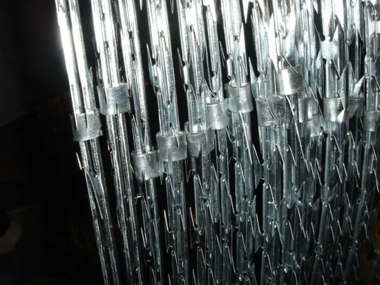 PVC Coated Razor Barbed Wire Mesh