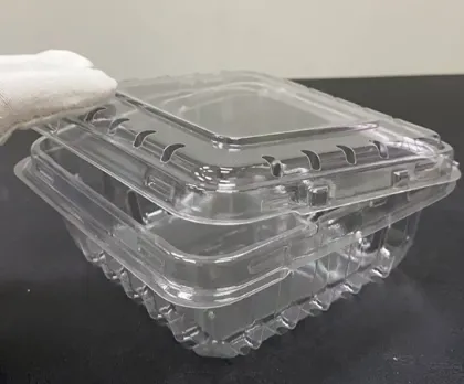 Plastic Clamshell Packaging Box For Cherries