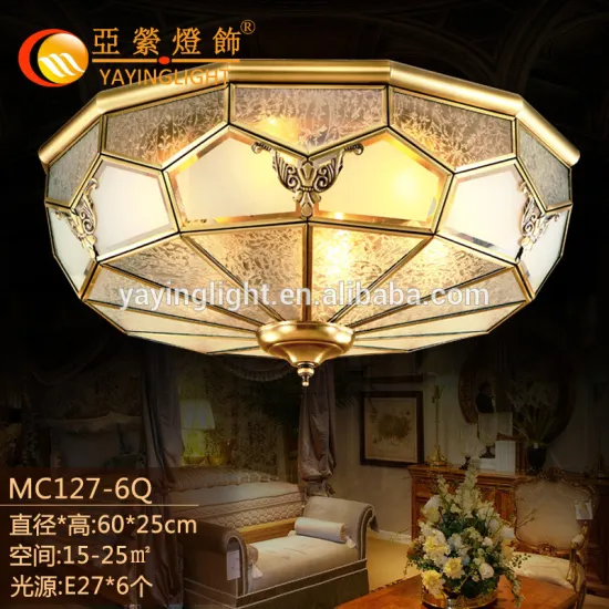 vogue marble brass ceiling lamps, loft famous marble copper ceiling lamps