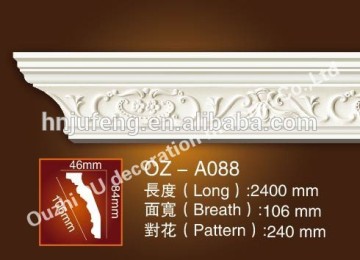 Decorative China Haining factory PU Cornices Moulding