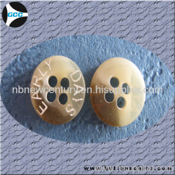 Horn Coat Button 