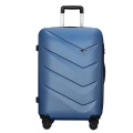 Chinese ABS black Travel Trolley luggage suitcase