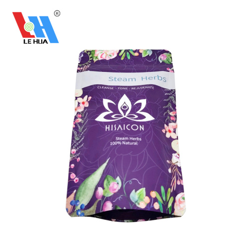 Oem Stand Up Pouch For Tea Zip-lock Standing Up Pouch Bags For Tea Packaging Manufactory