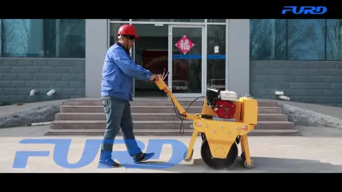 Epa Engine Soil Compactor Hand Guide Roller, High Quality Epa Engine ...
