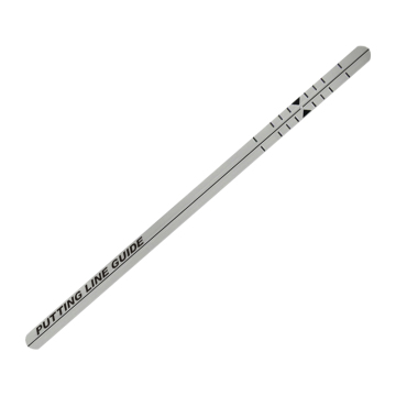 Aluminum Alloy Golf Putting Guide Ruler: Alignment Trainer for Indoor and Outdoor Practice