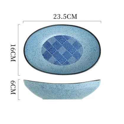 Japanese Porcelain Yuanbao Bowl - Small Vegetable Fruit Salad Dessert Bowl