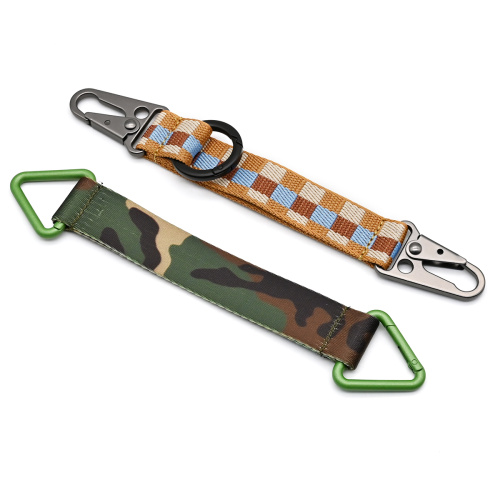 OEM Carabiner Keychain With Short Lanyards Strap