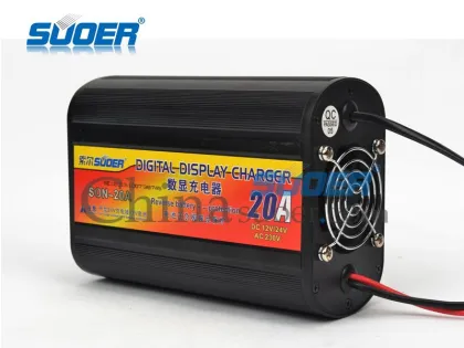 Suoer New Design Battery Charger 20A Battery Charger 220V Battery Charger