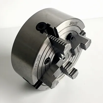 SANOU Brand 4 Jaw Independent Lathe Chuck K72-250 for Universal Lathe, 250mm