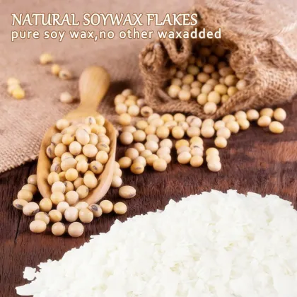 Scented Pure Soy Wax Flakes Material