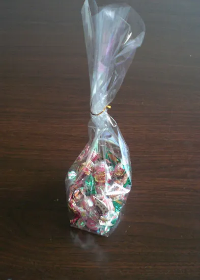 Small Square / Block Bottom Bags For Packaging Biscuits Candy