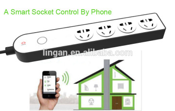 WiFi Smart Home Sockets Switches Remote Control Wifi Plug Power Strip